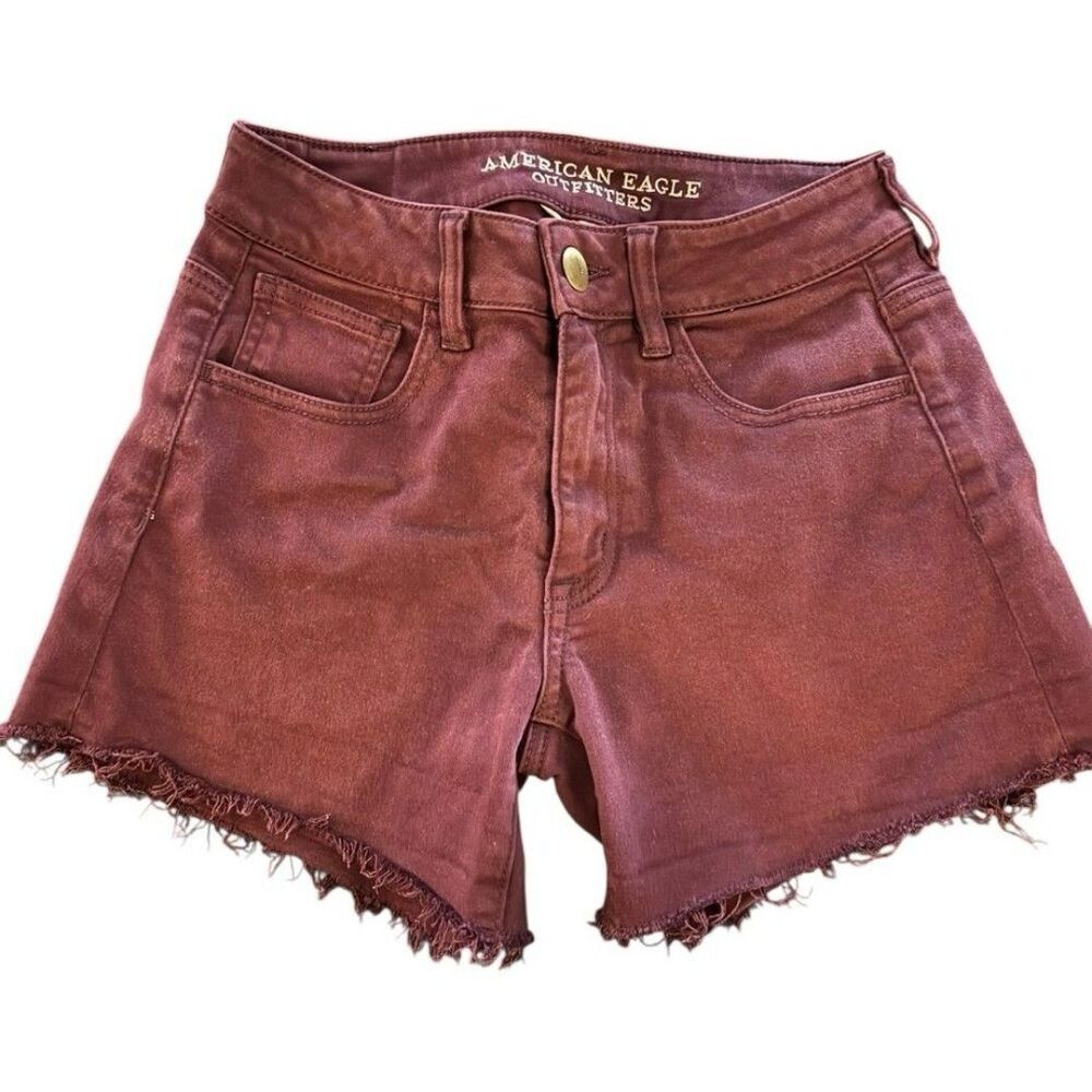 American Eagle Outfitters Women's High Waist super Stretch Shorts